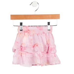 Loveshackfancy Girls 'Billie' Pink Skirt Size M